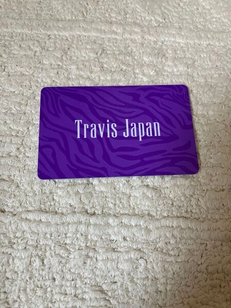 TravisJapan 会員証
