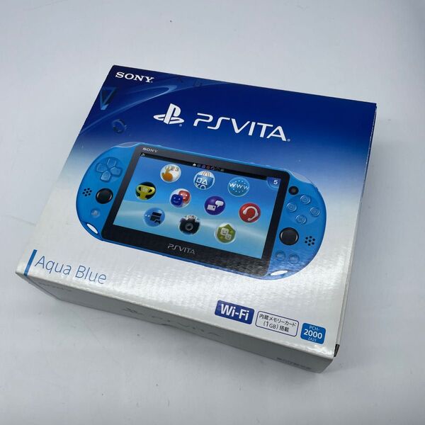 【美品】PS Vita PCH2000 アクアブルー