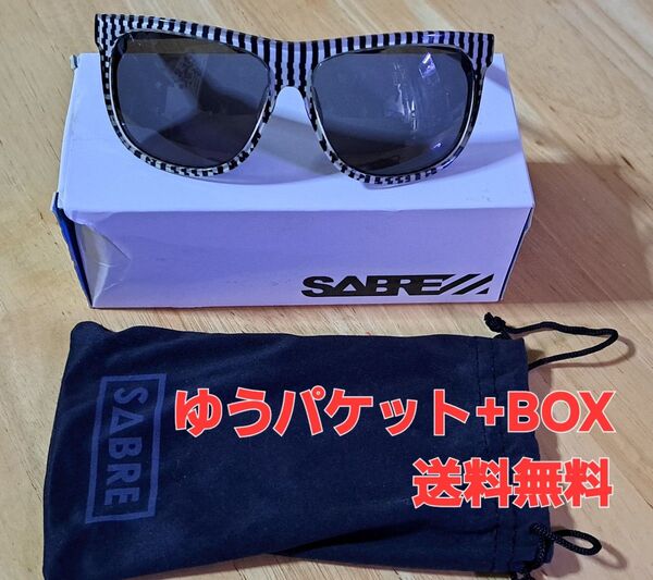 SABREセイバーサングラス、メガネレンズ、ブルーグレーブラウン系 ユニセックス 度なし アウトドア