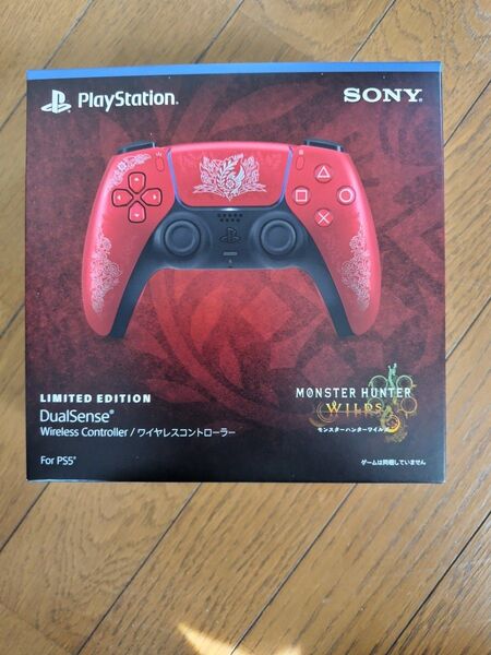 モンスターハンターワイルズ リミテッドエディション LIMITED EDITION ワイヤレスコントローラー ps5