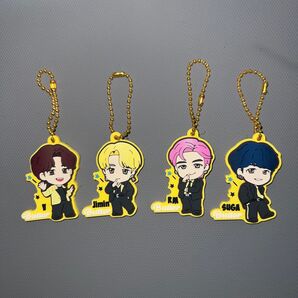 BTS Butter ラバーキーホルダー 4個セット