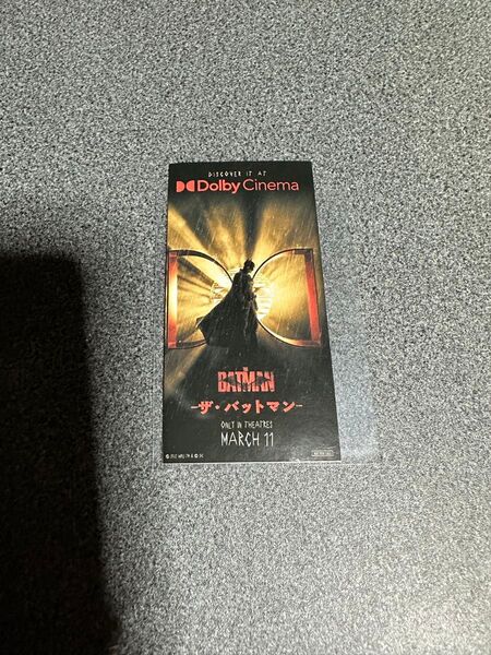 バットマン the batman ドルビーシネマ dolby cinema 特典 スマホステッカー シール
