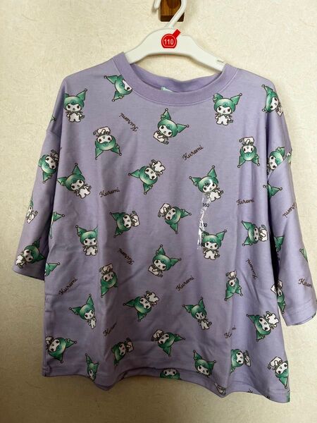 新品タグ付 サンリオ KUROMI クロミ Tシャツ 160センチ キッズ 半袖 カットソー