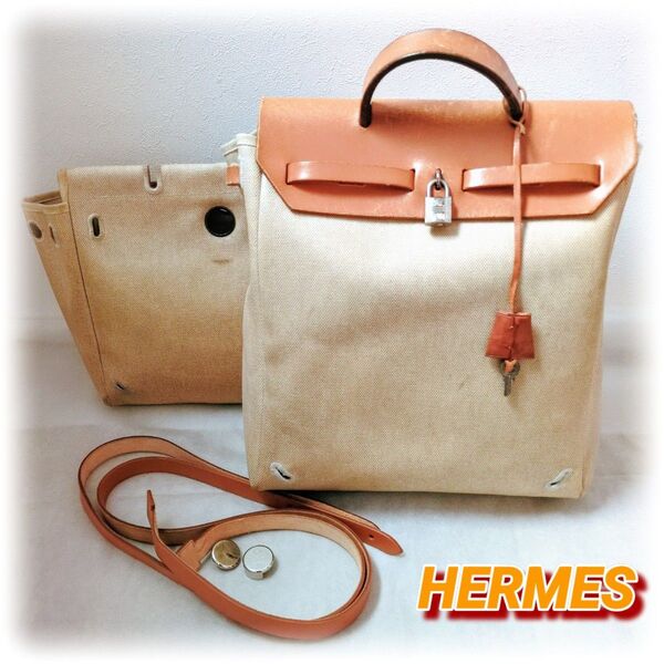 HERMES エールバッグ エールライン アドPM D刻印 フランス製