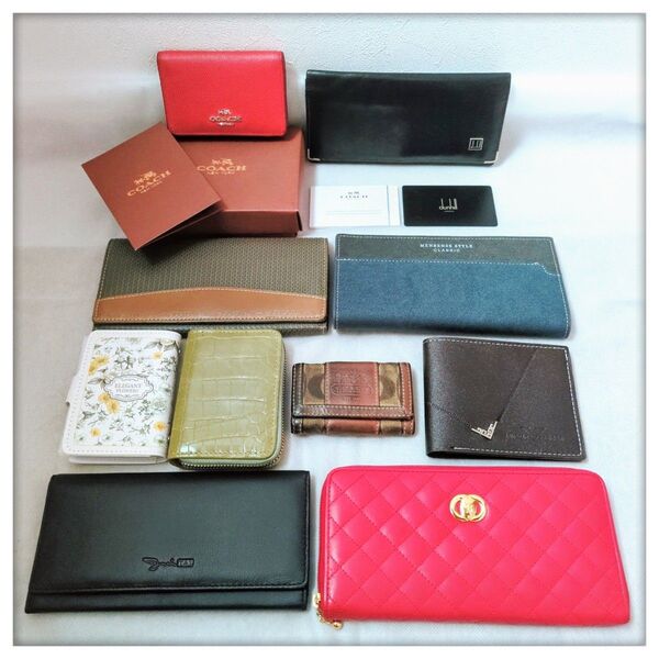 【10点まとめ売り】COACH dunhill 財布 カードケース キーケース