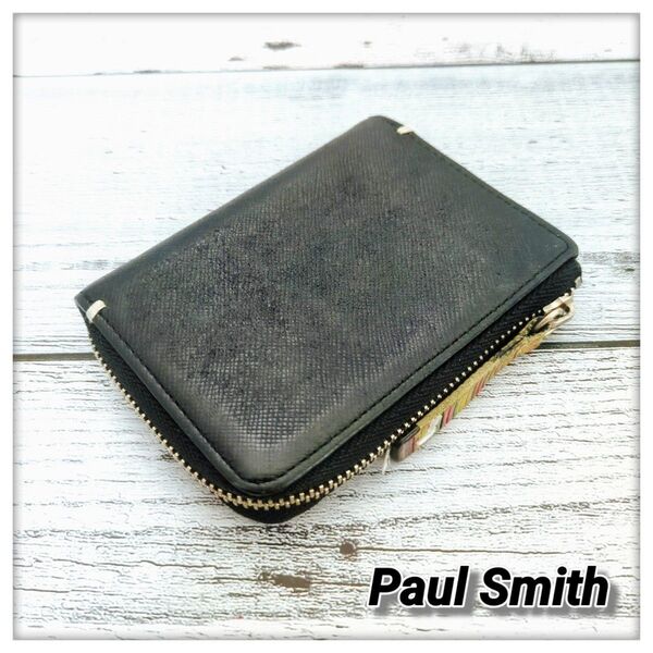 Paul Smith ポールスミス 小銭入れ コインケース パスケース ブラック