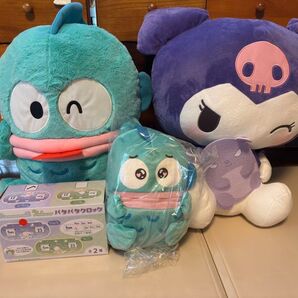 サンリオセット ハンギョドン リュック ぬいぐるみ クロック 時計 シナモロール マイメロ クロミちゃん サンリオ