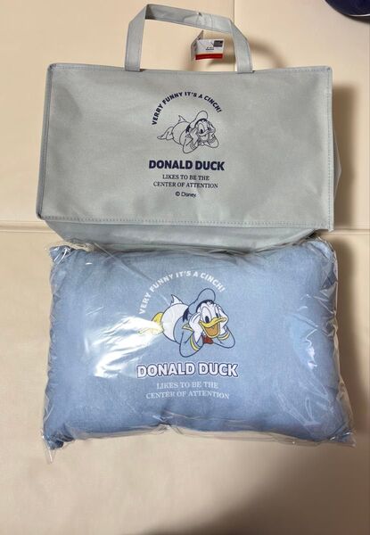 ドナルド 枕 クッション ディズニー お昼寝 バック付き