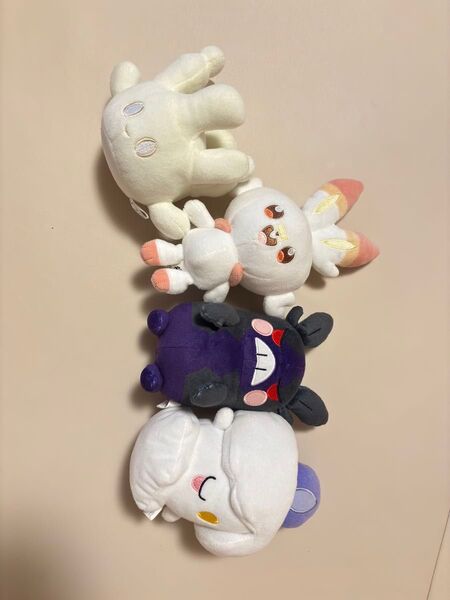 ポケピース ポケモン ポケットモンスター ぬいぐるみ ヒバニー マホップ ヒトモシ モルペコ