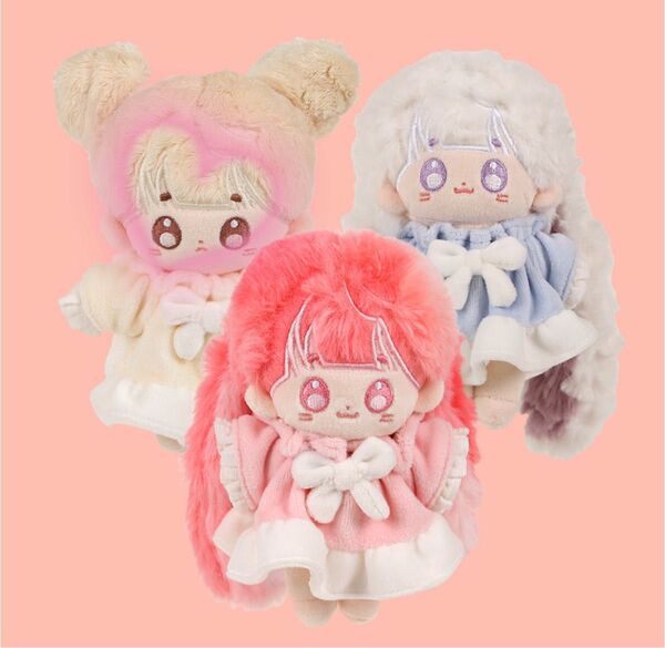 無属性 ぬいぐるみ ぬい服 10cm オフホワイト