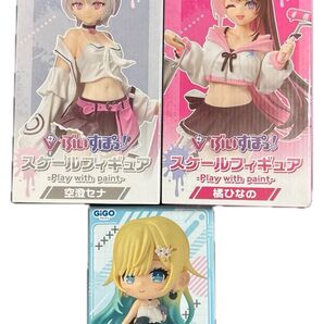 ぶいすぽっ!スケールフィギュア vol.4 空澄セナ 橘ひなの デフォルメフィギュア 藍沢エマ