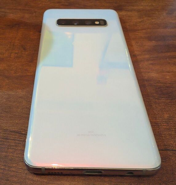 GALAXY S10【利用制限○】SIMロック解除済み SIMフリー プリズムホワイト ギャラクシー サムスン SCV41