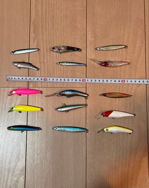 ハードルアー 15個セット 多色 8-10cm