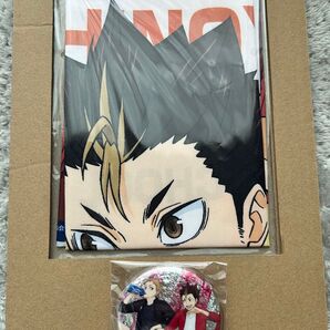 ハイキュー マルチクロス 缶バッジ ジャージ交換 西谷夕