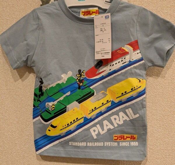 新品)プラレールTシャツ90cm