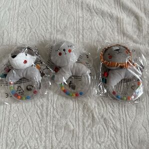 りんりんスティック ラトル がらがら おもちゃ 赤ちゃん 布のおもちゃ ライオン オーガニックコットン 知育玩具 新生児