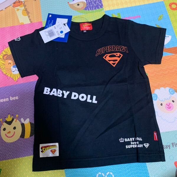 babydoll/superbaby 男の子 100cm 半袖Tシャツ