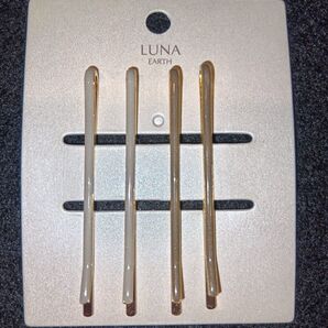 新品未使用 LUNA earth ヘアピン 髪留め