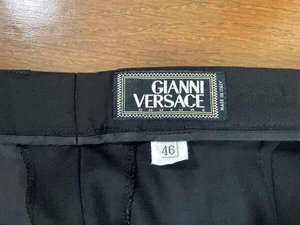GIANNI VERSACE パンツ ブラックラベル ストレート