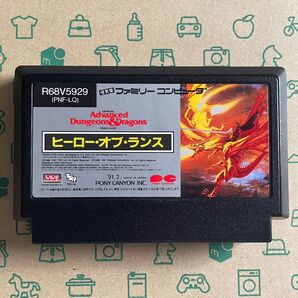FC ファミコンソフト ヒーローオブランス PONY CANYON