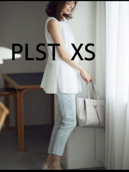 PLSTリネンブレンドスティックパンツ XS セージグリーン 2021年モデル