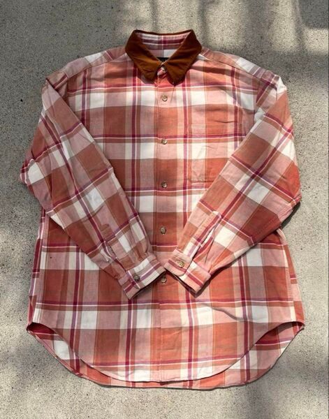 90s 日本製 ネルシャツ L チェック シャツ 長袖シャツ
