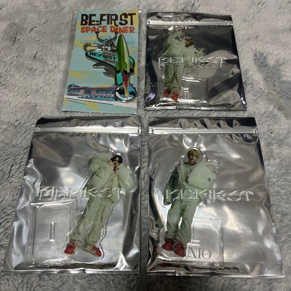 2:BE BEFIRST DOME TOUR アクスタ3個&ボトルオープナーキーチェーン