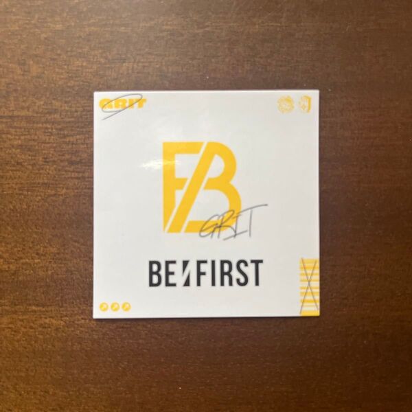 BEFIRST ハッシュタグキャンペーン ステッカー