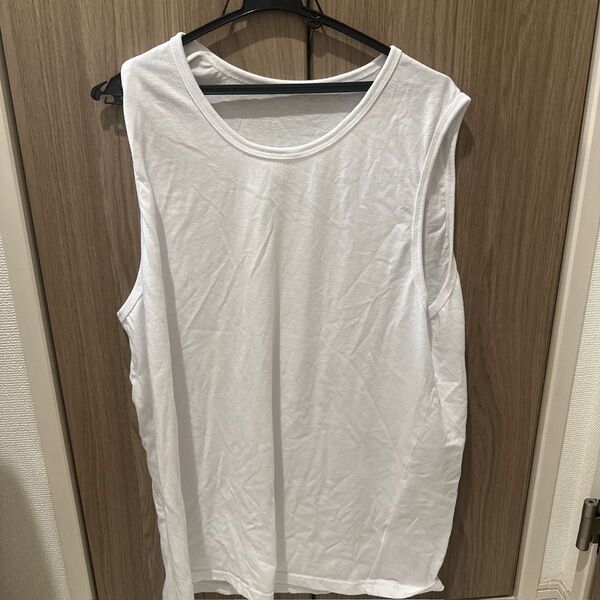 タンクトップ ノースリーブ ホワイト Tシャツ