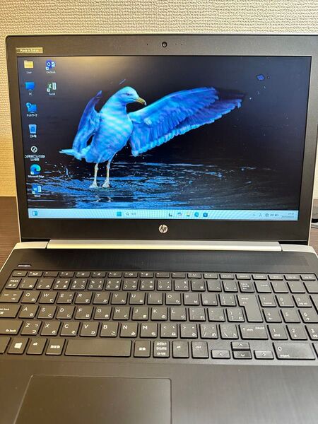 【Windows11 高性能256GB SSD搭載】hpノートPC 外付けHDD、イヤホン付