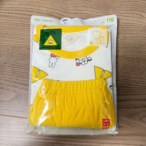 UNIQLO miffy 半袖パジャマ 110 うさこちゃんのてんと ドライパジャマ ユニクロ キッズ 絵本コレクション