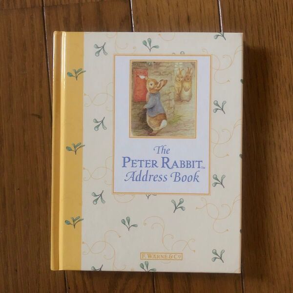 ピーターラビット アドレス帳 洋書