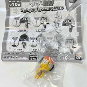 ケロロ軍曹 つまんでつなげてマスコットであります クルル曹長ボールチェーンver ガシャポン ガチャ BANDAI