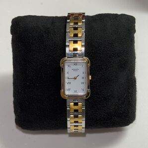 HERMES エルメス ヴィンテージ腕時計 クロアジュール 希少 稼働品 腕時計 エルメス クォーツ
