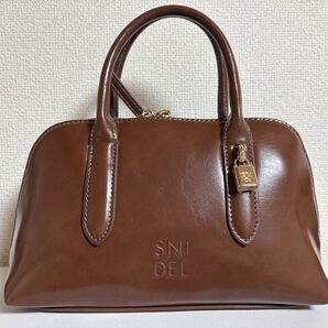 スナイデル snidel ラウンドミニボストン