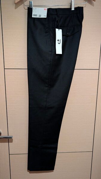 +J ウールパンツ 76cm UNIQLO ジルサンダー スラックス ブラック ユニクロ