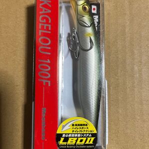 メガバス カゲロウ100F 朧アユ 購入後挨拶不要・梱包材無ポスト投函到着遅