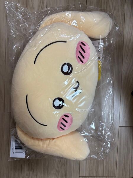 新品未使用 うさぎ ちいかわ うさぎだらけくじ B賞 ウラララ フェイスクッション 垂れ耳