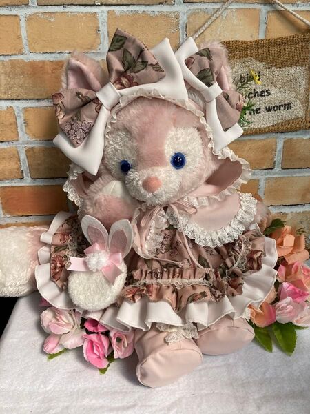 リーナベルS うさぎ ピンク花柄ワンピース6点コスチューム ステラルーや色違いベージュも出品中
