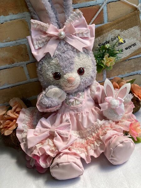 ステラルーS うさぎ ゴスロリ風 ピンクワンピース6点コスチューム リーナベルも出品中