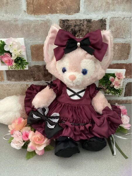 リーナベルS ゴスロリ風 ボルドーワンピース6点コスチューム ステラルーも出品中