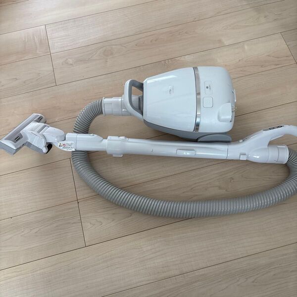 HITACHI キャニスター掃除機 ホワイト ジャンク 紙パック かるパック
