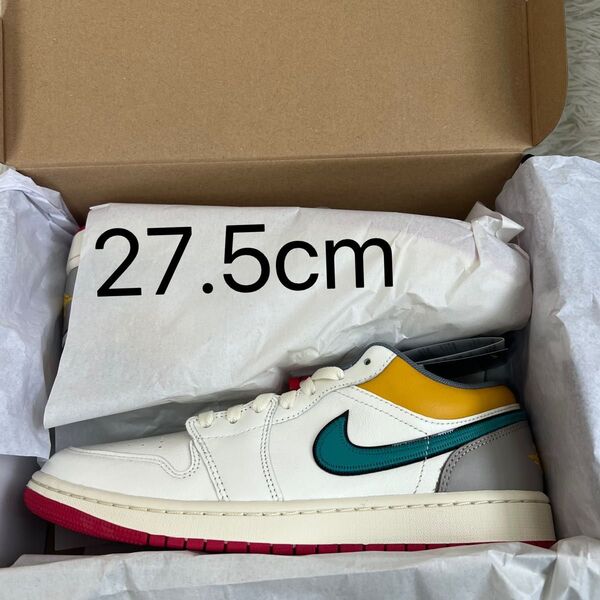 新品Nike Air Jordan 1 Low PRM Sail/Cashmere/College Grey/Brave Blue