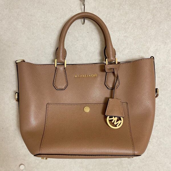 マイケルコース MICHAEL KORS ハンドバッグ レザー 肩掛け ショルダーバッグ AV-1505