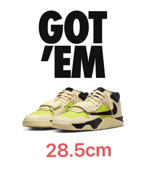Travis Scott × Nike Jordan Jumpman Jack TR CJ1 T-Rexx Bright 28.5