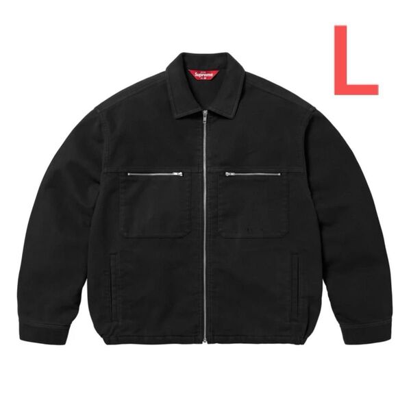 Supreme Moleskin Work Jacket "Black" L