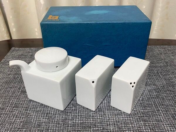 白山陶器 コンディメンションセット 調味料入れ
