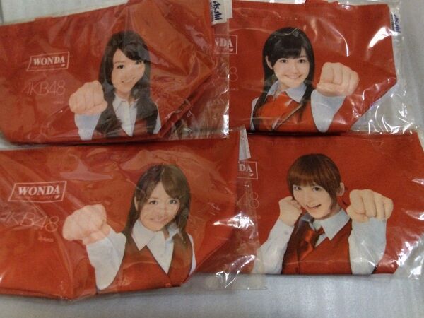 WONDA×AKB48 ランチバッグ 4個セット 非売品