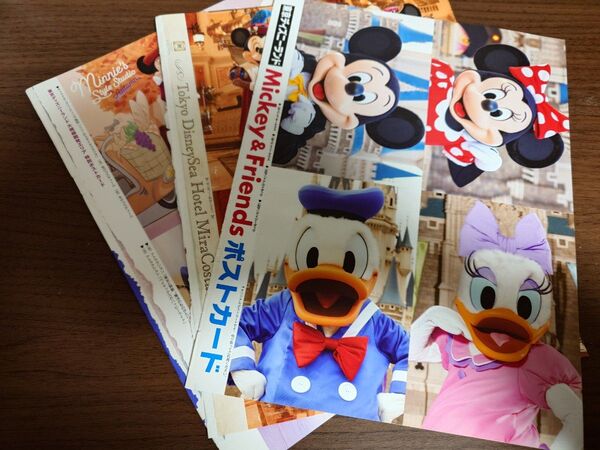 ディズニーファン ポストカード 切り抜き
