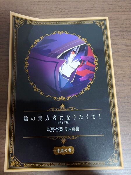 陰の実力者になりたくて コミック版ミニ画集 KG1